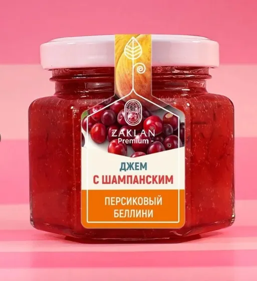 Джем Персиковый Беллини с шампанским